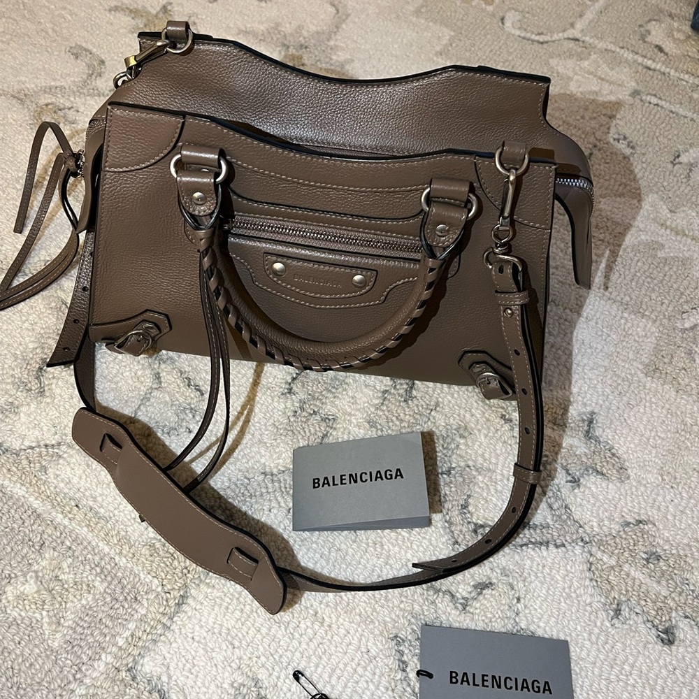 Balenciaga Brown Leather Women's Bag